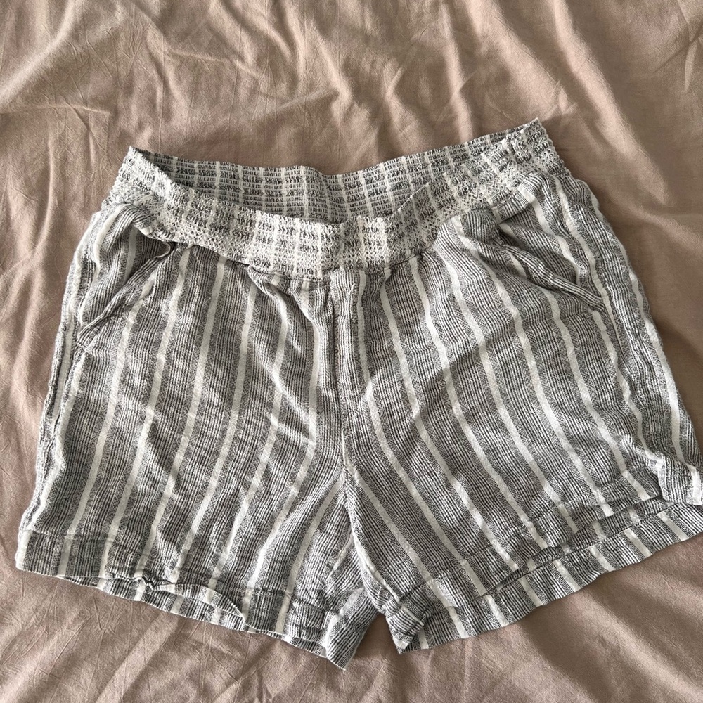 Briggs Linen Blend Shorts, Size L